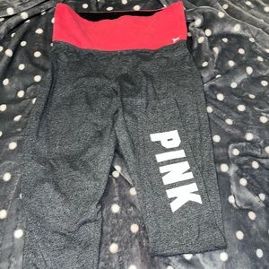 Grey Victoria’s Secret leggings size medium.